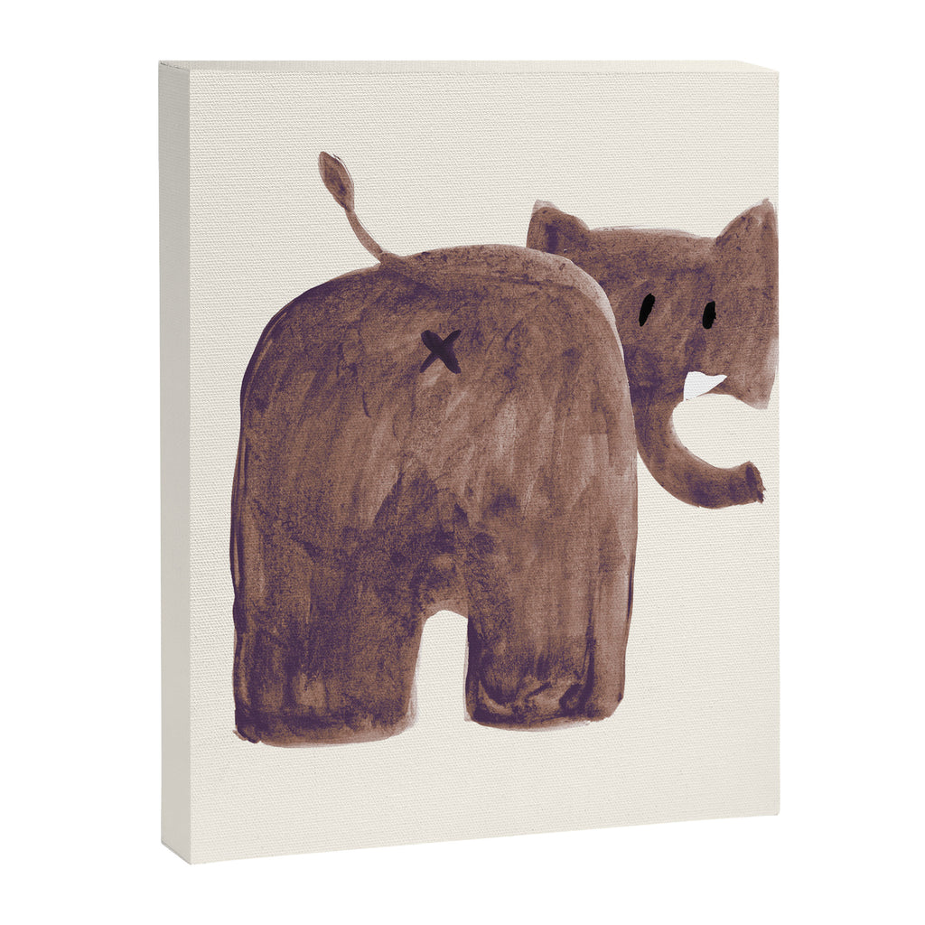 Elephant's butt Canvas Print Gallery Image 6