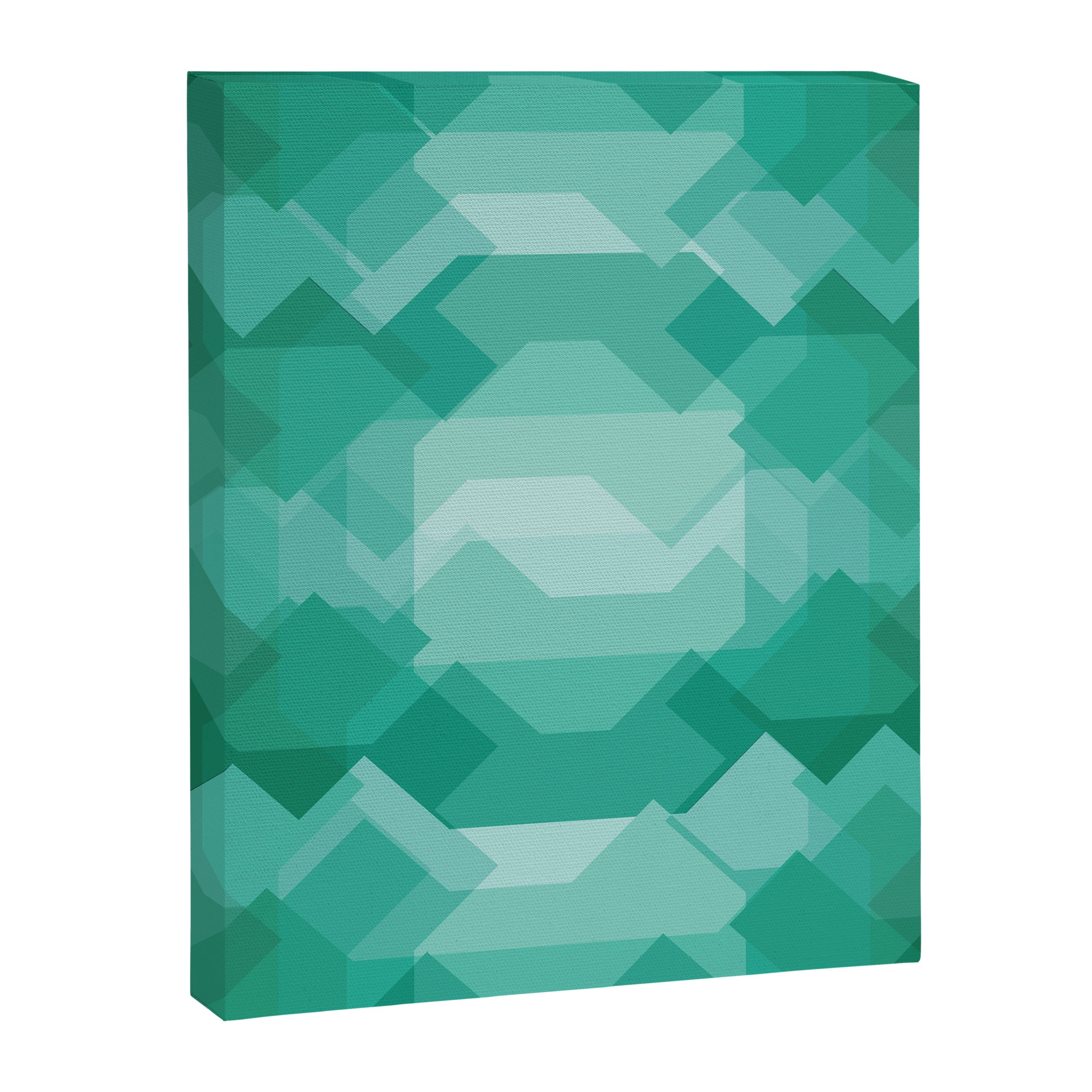 Emerald gem stone Canvas Print Gallery Image 8