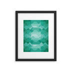 Emerald gem stone Framed Art Print Gallery Image 4