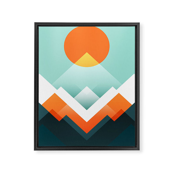 Everest Framed Canvas Print Gallery Image 1