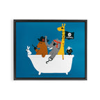 Everybody wants to be the pirate Framed Canvas Print Gallery Image 12
