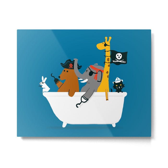 Everybody wants to be the pirate Metal Print Gallery Image 1