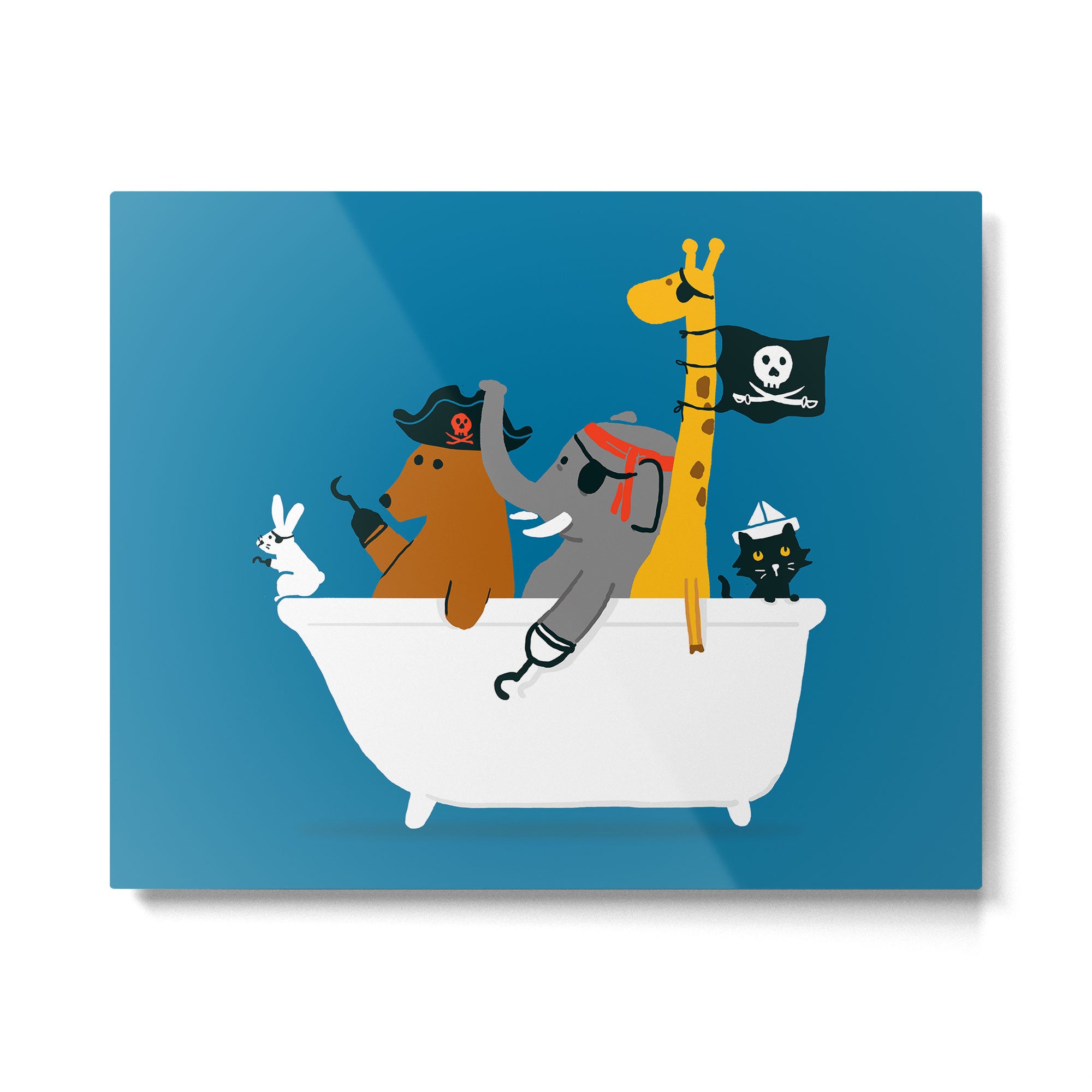 Everybody wants to be the pirate Metal Print Gallery Image 4