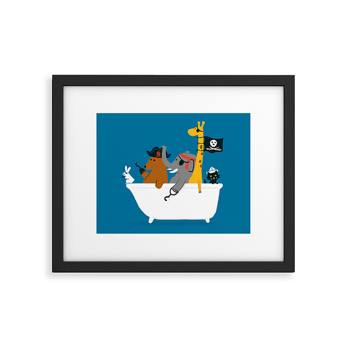 Everybody wants to be the pirate Framed Art Print Gallery Image 1