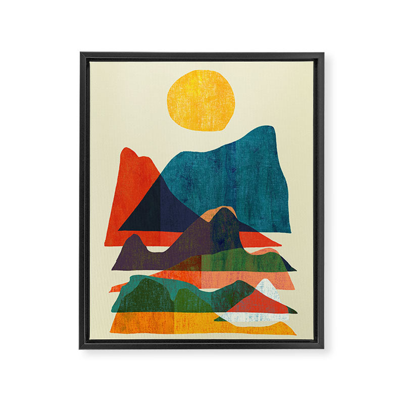 Everything is beautiful under the sun Framed Canvas Print Gallery Image 6