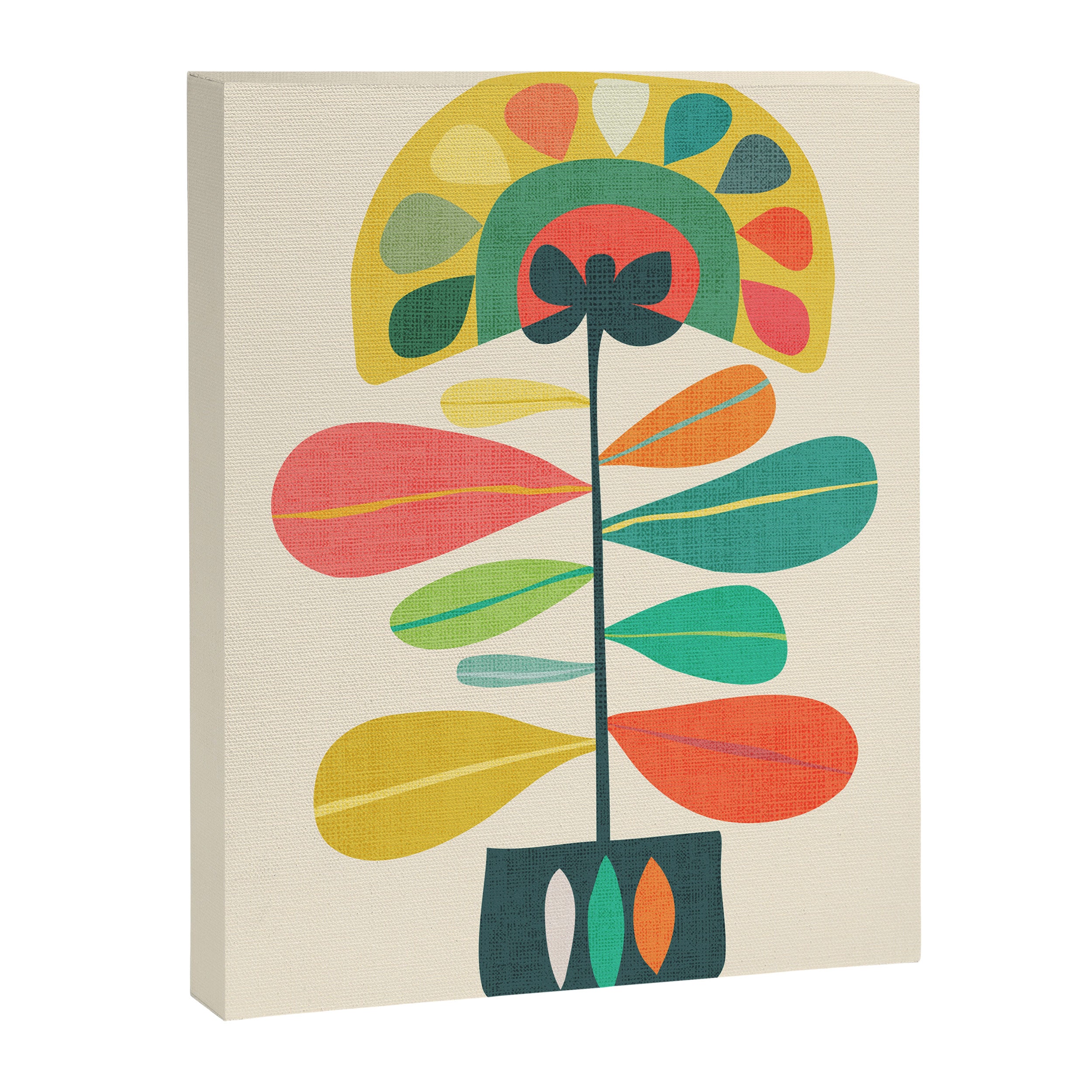 Fan Flower Canvas Print Gallery Image 6
