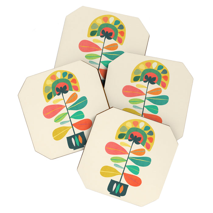 Fan Flower Coaster Gallery Image 1