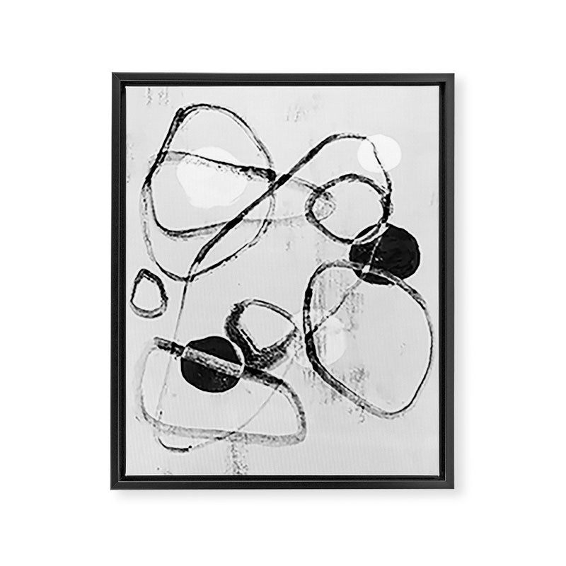 Fantastic atom Framed Canvas Print Gallery Image 6