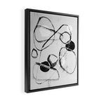 Fantastic atom Framed Canvas Print Gallery Image 2