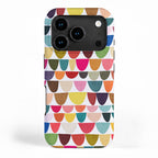 Fish scales pattern iPhone Case Gallery Image 1