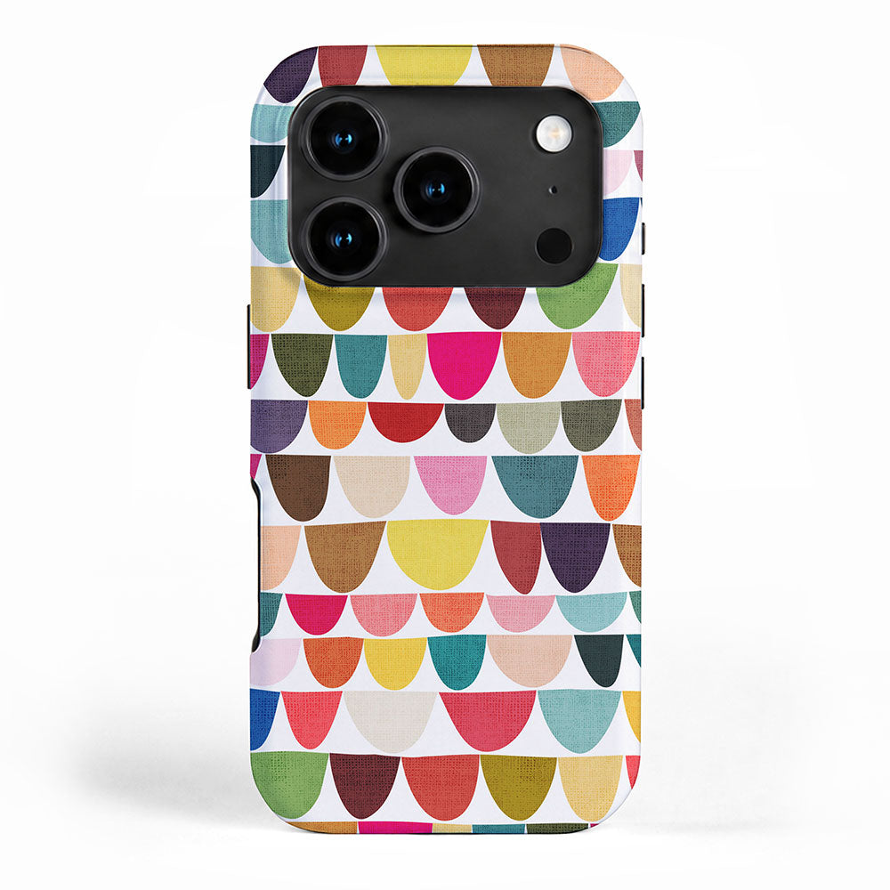 Fish scales pattern iPhone Case Gallery Image 1
