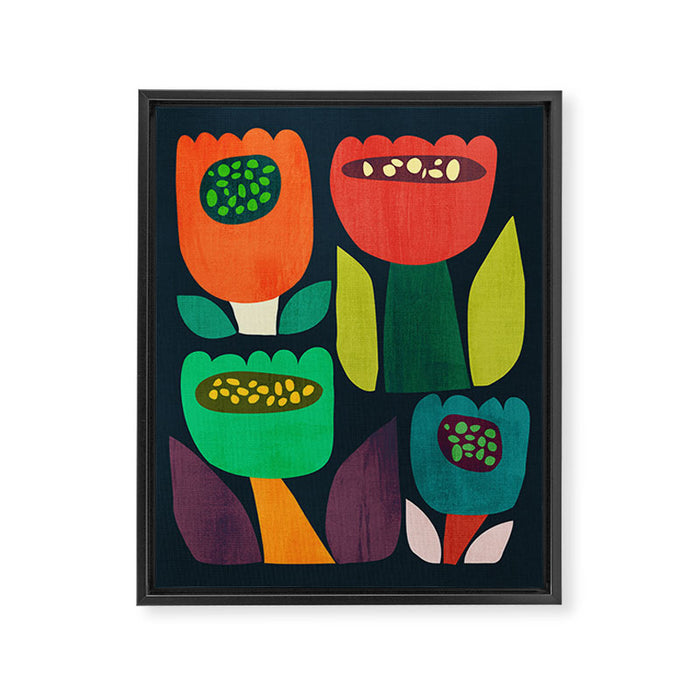 Flourish Framed Canvas Print Gallery Image 1