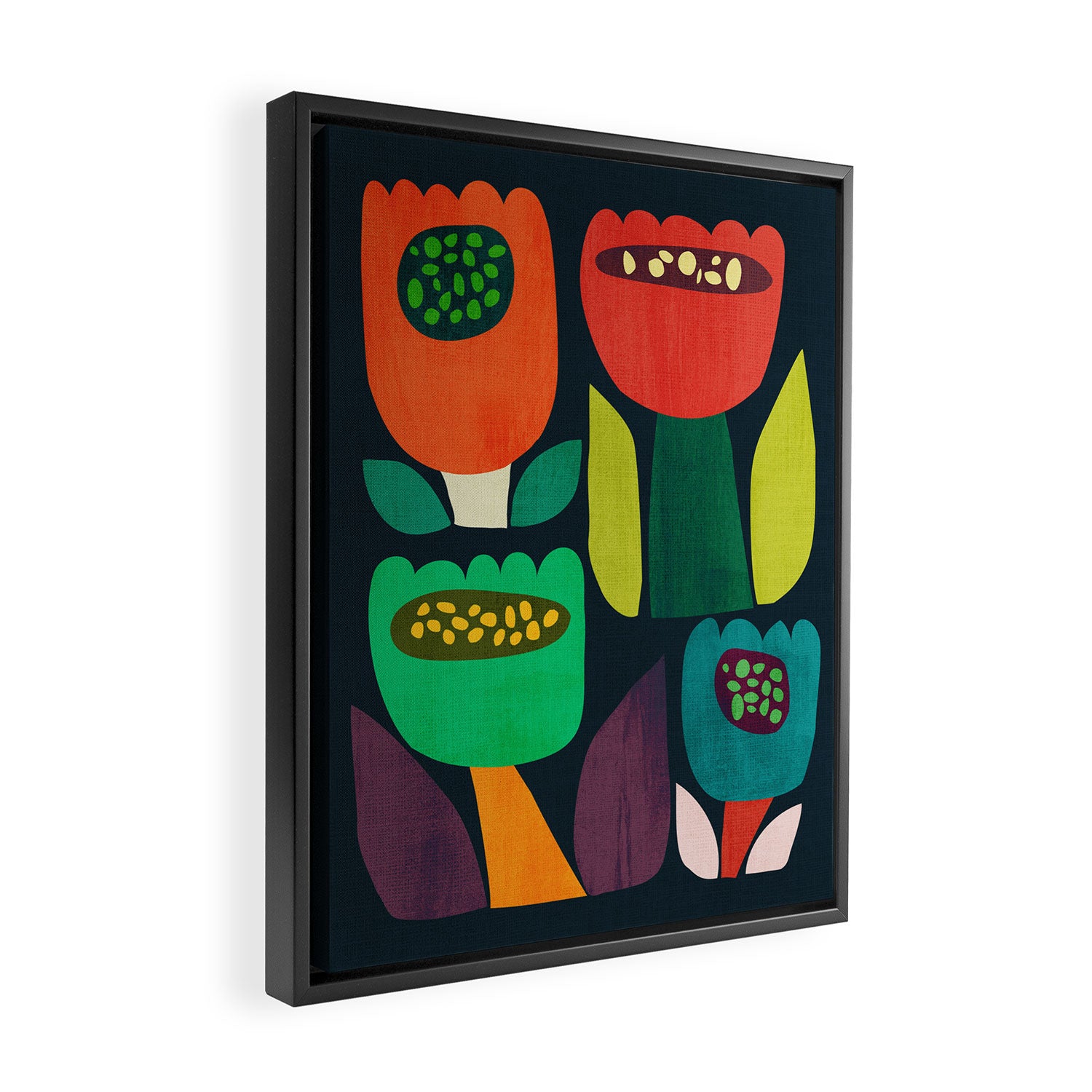 Flourish Framed Canvas Print Gallery Image 2