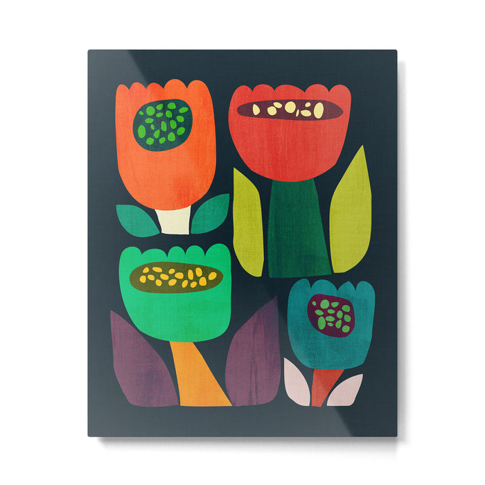 Flourish Metal Print Gallery Image 1