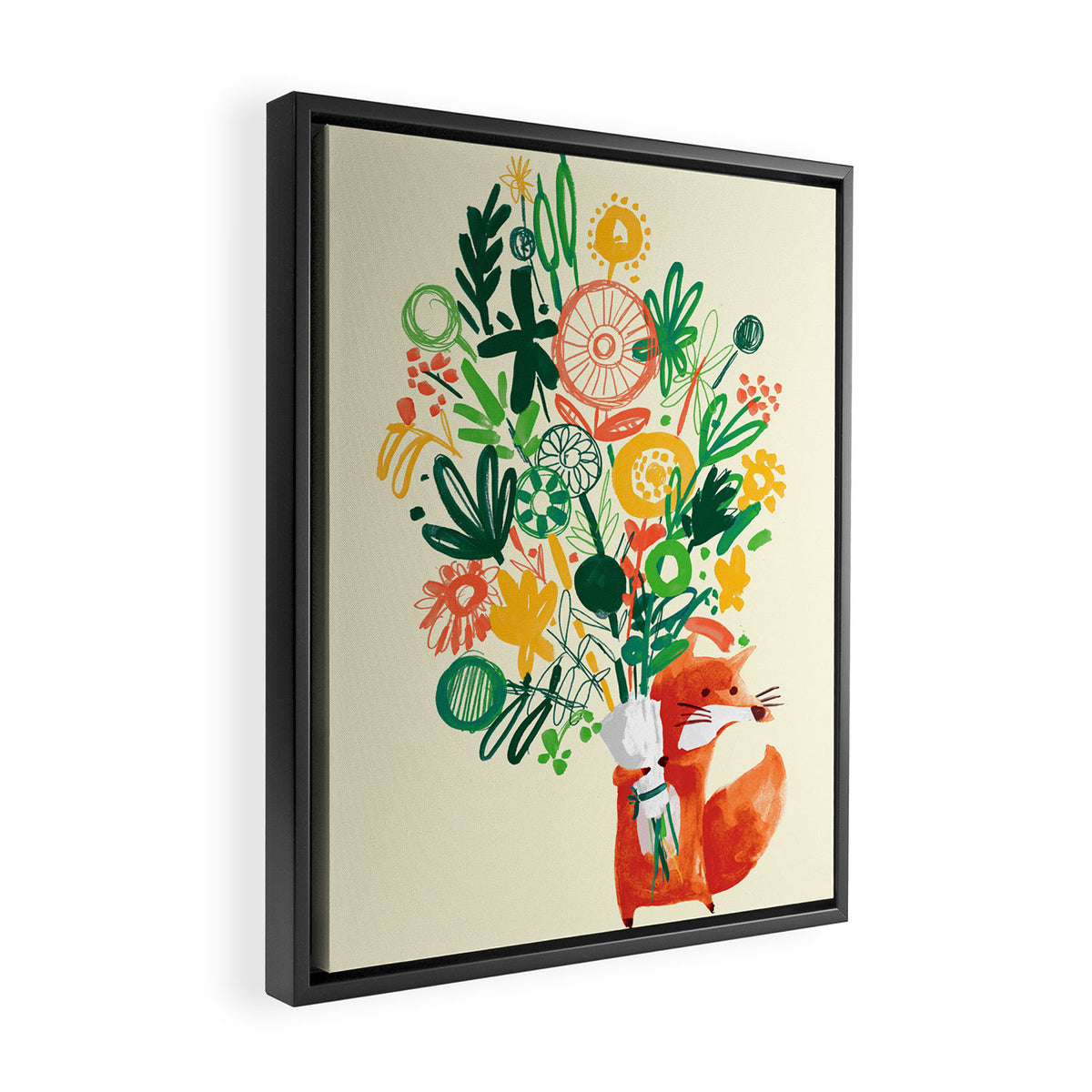 Flower Delivery Framed Canvas Print Gallery Image 2