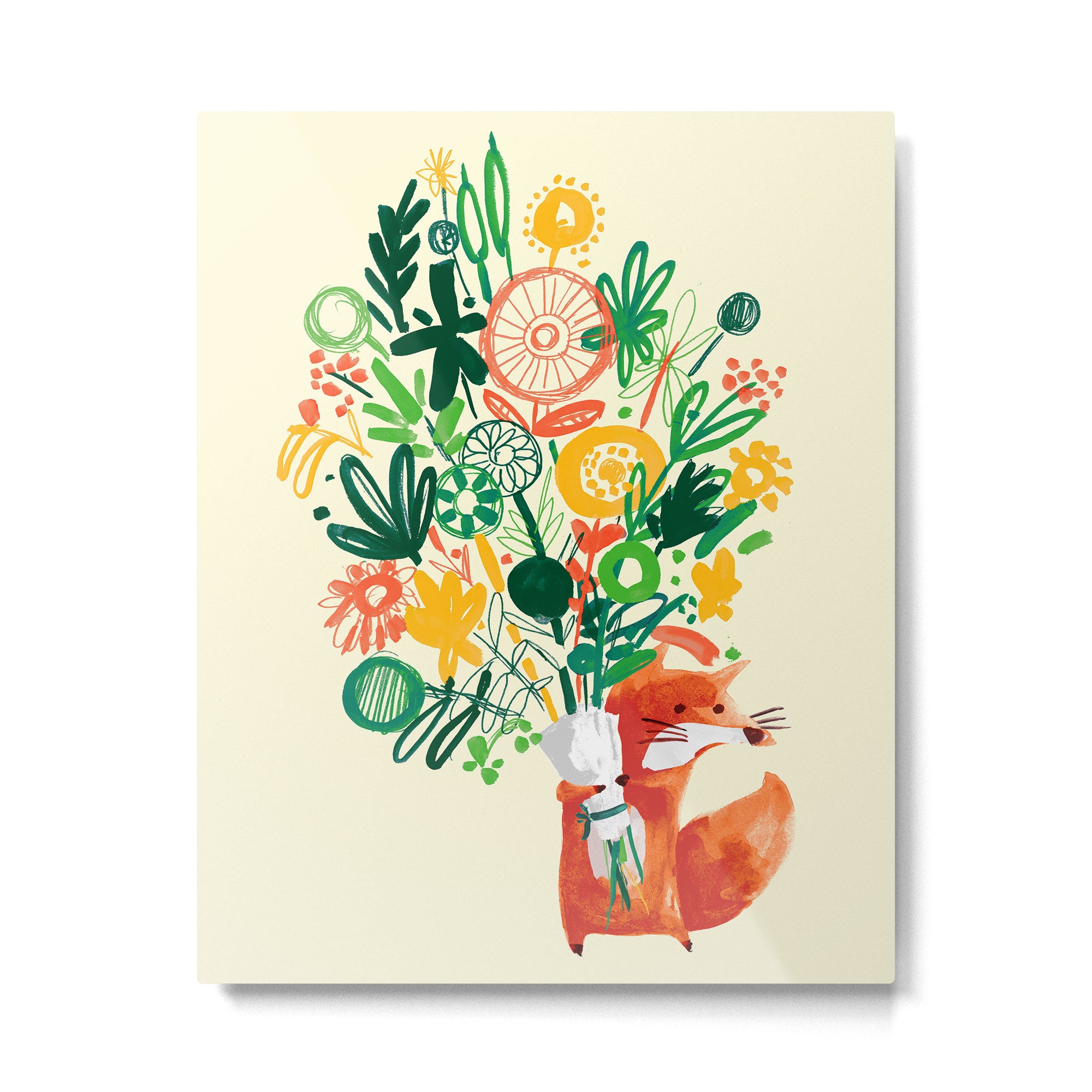 Flower Delivery Metal Print Gallery Image 4