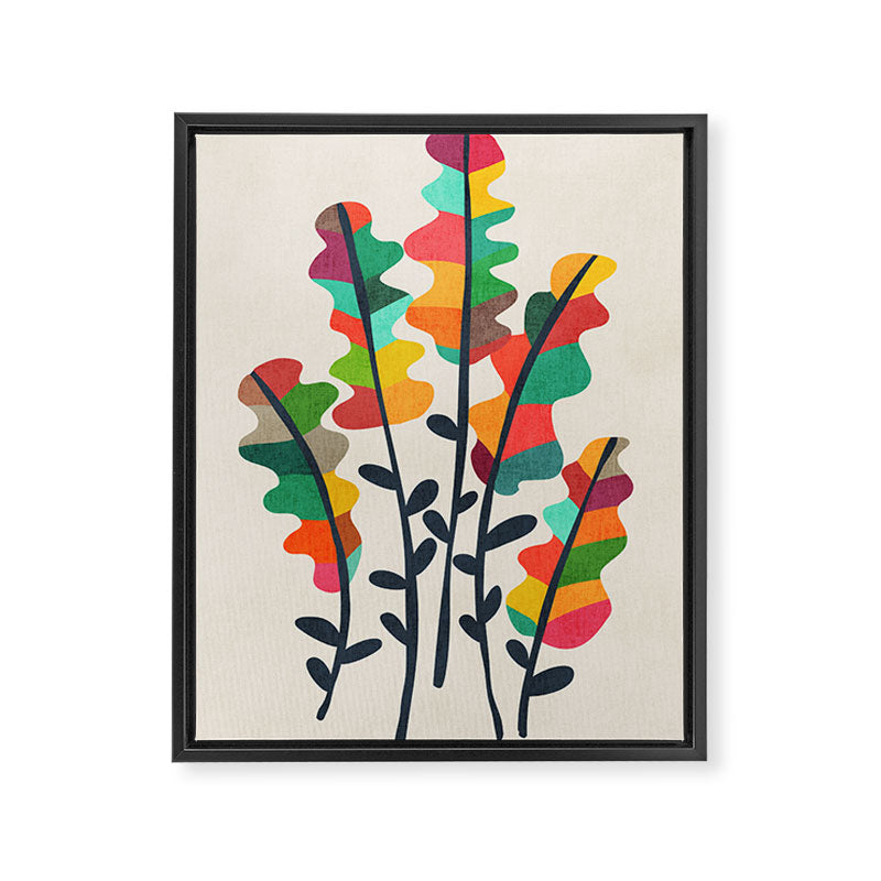 Flower from the meadow Framed Canvas Print Gallery Image 6