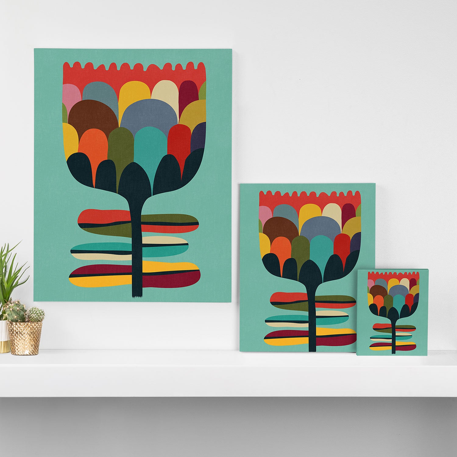 Flower Poet Canvas Print Gallery Image 3