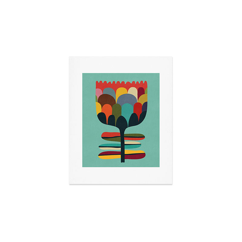 Flower Poet Art Print Gallery Image 1