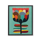 Flower Poet Framed Canvas Print Gallery Image 6