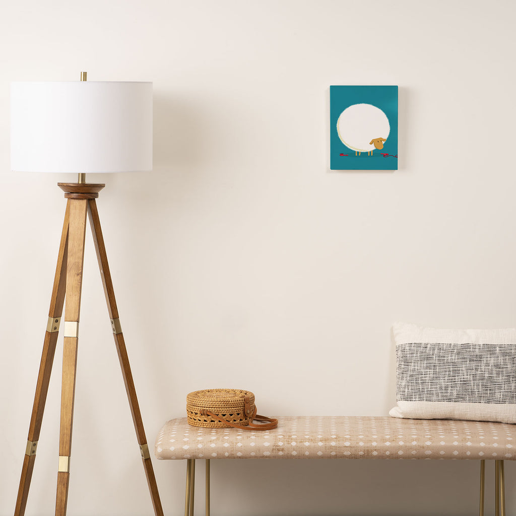 Fluffy Sheep Canvas Print Gallery Image 2
