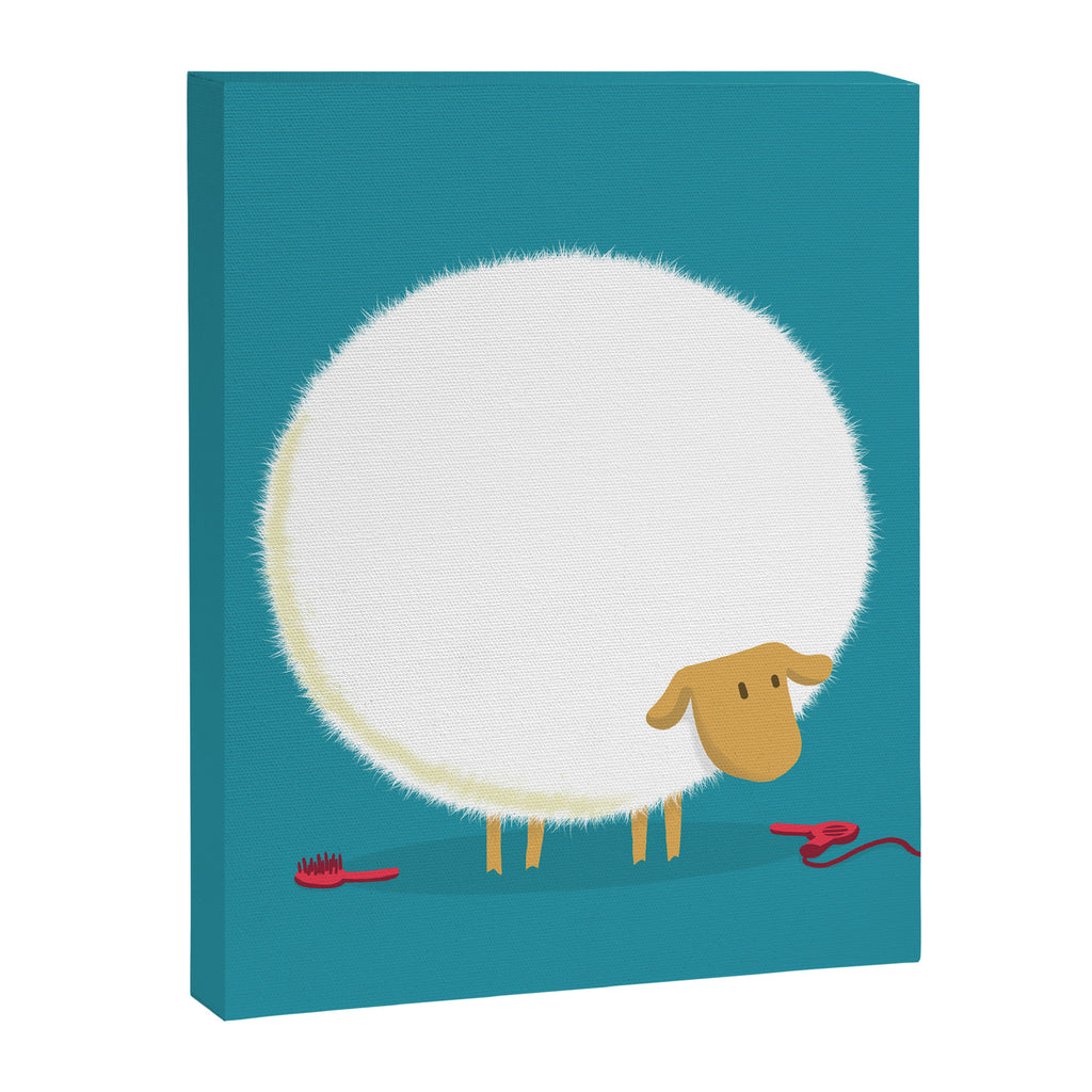 Fluffy Sheep Canvas Print Gallery Image 6