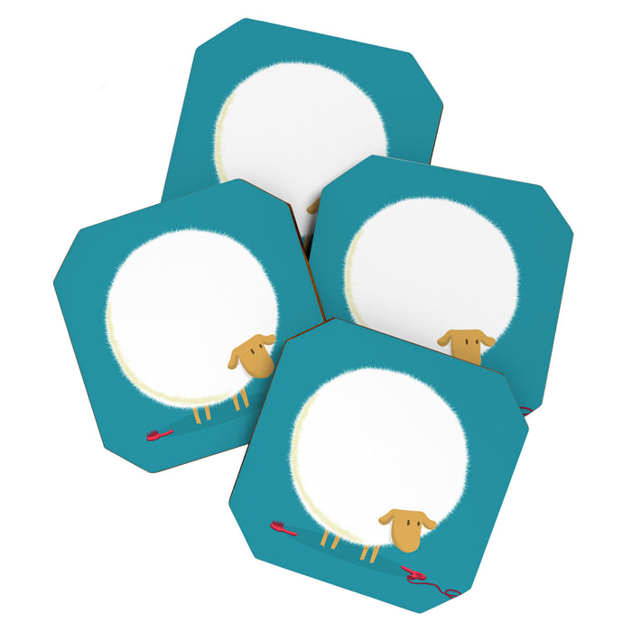 Fluffy Sheep Coaster Gallery Image 1