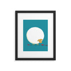 Fluffy Sheep Framed Art Print Gallery Image 5