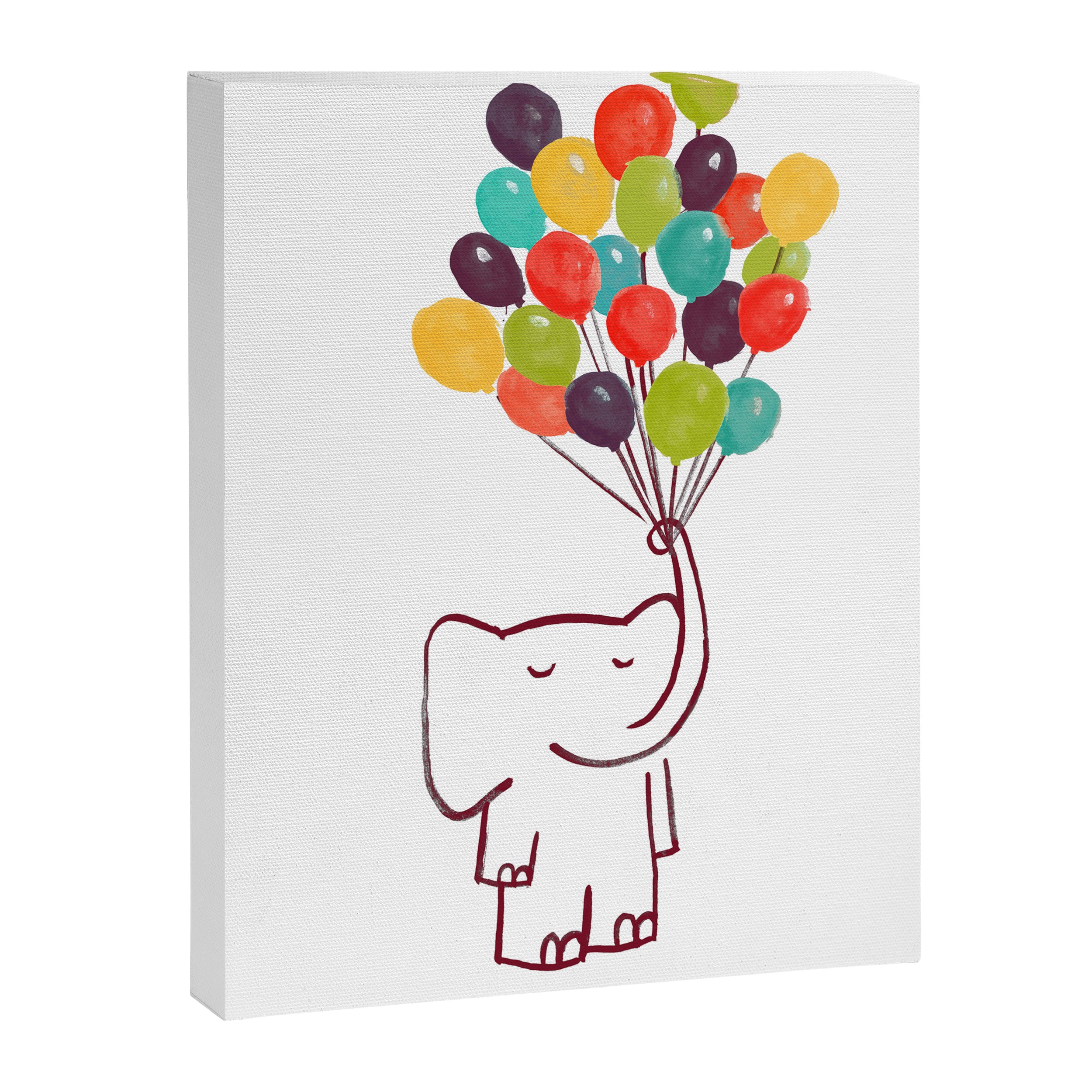Flying Elephant Canvas Print Gallery Image 6