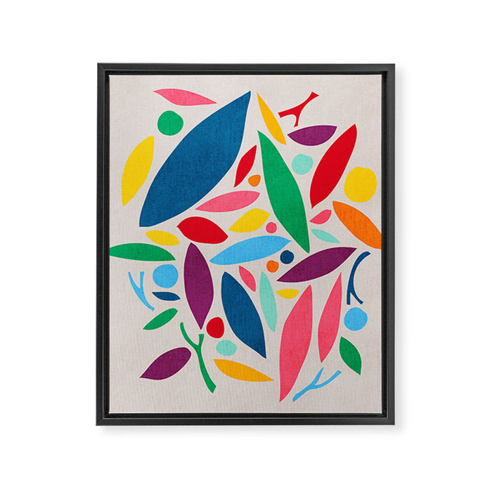Found Objects Framed Canvas Print Gallery Image 1