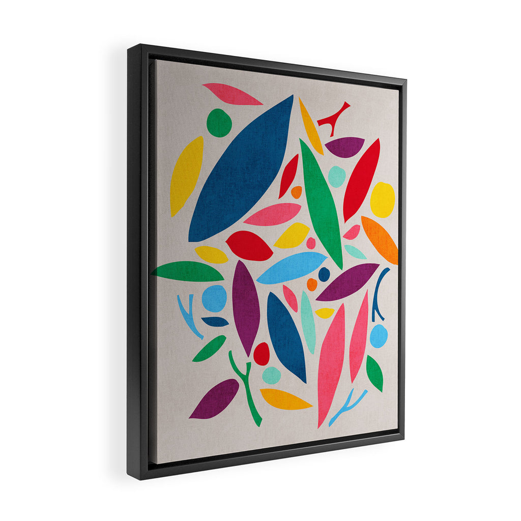 Found Objects Framed Canvas Print Gallery Image 2