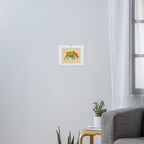 Fractal Geometric Bull Art Print Gallery Image 3