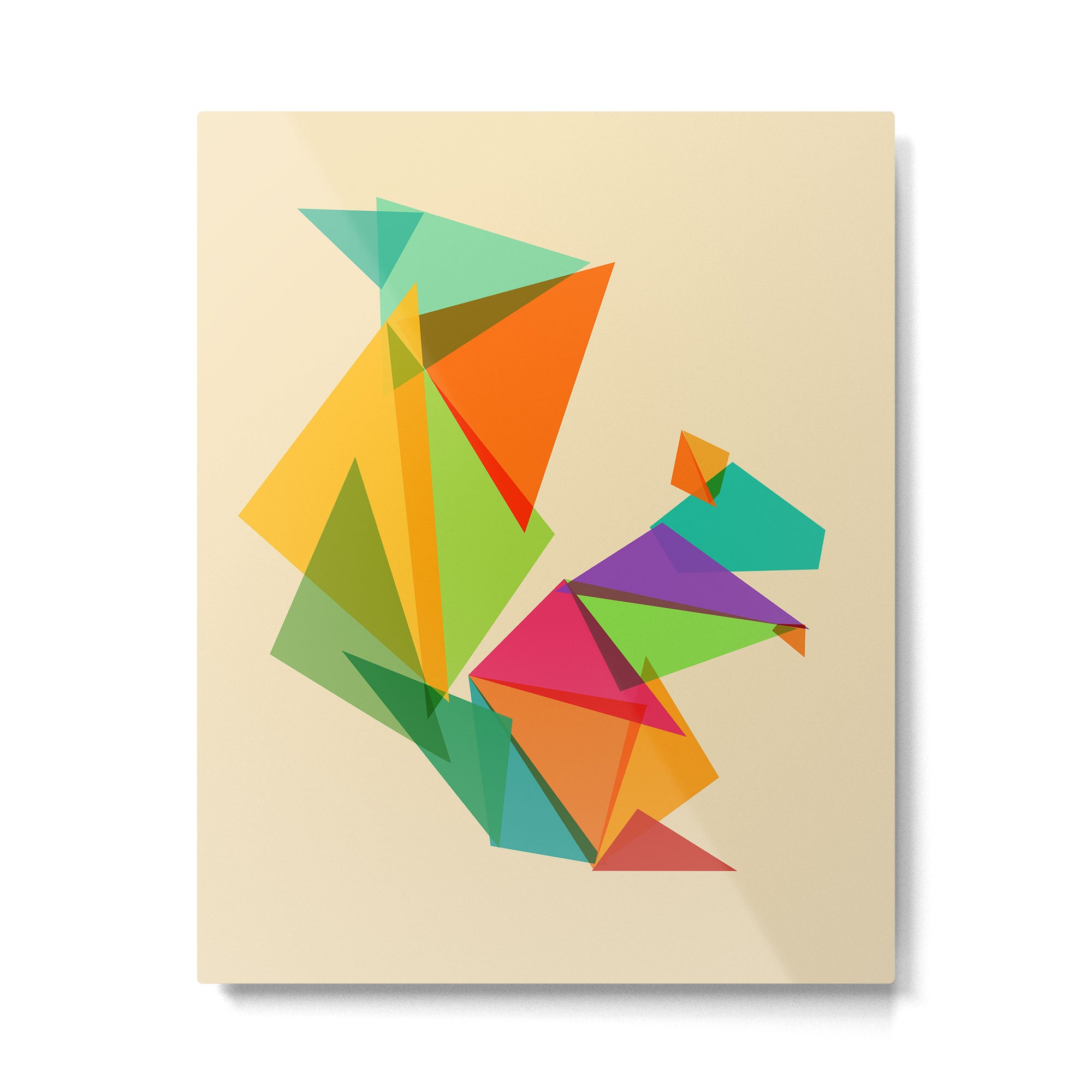 Fractal geometric Squirrel Metal Print Gallery Image 4