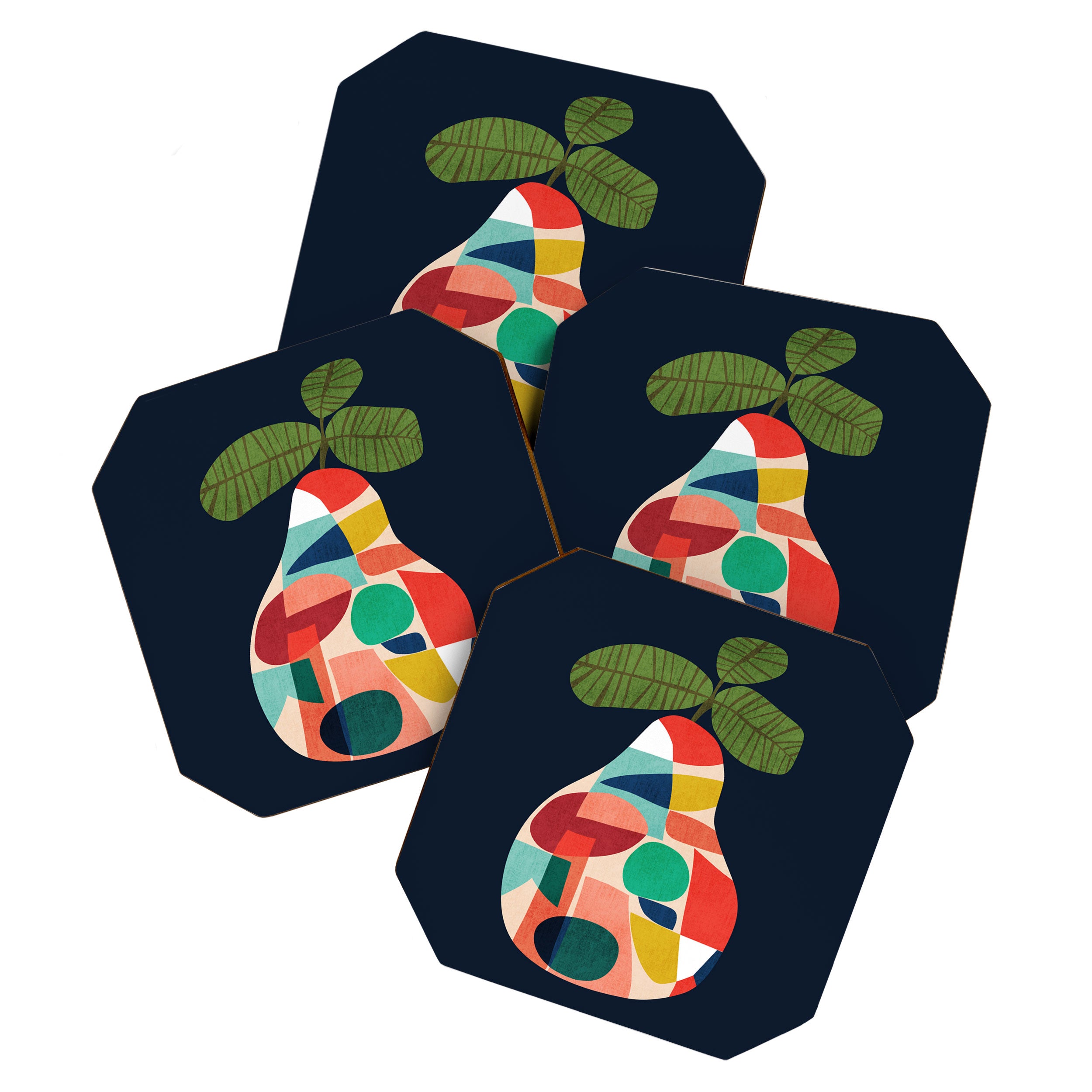 Fresh Pear Coaster Gallery Image 1