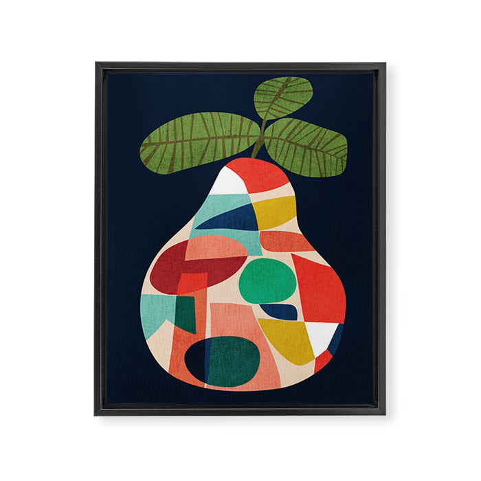 Fresh Pear Framed Canvas Print Gallery Image 1