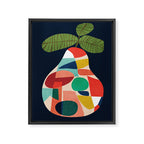 Fresh Pear Framed Canvas Print Gallery Image 6