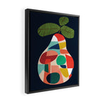 Fresh Pear Framed Canvas Print Gallery Image 2