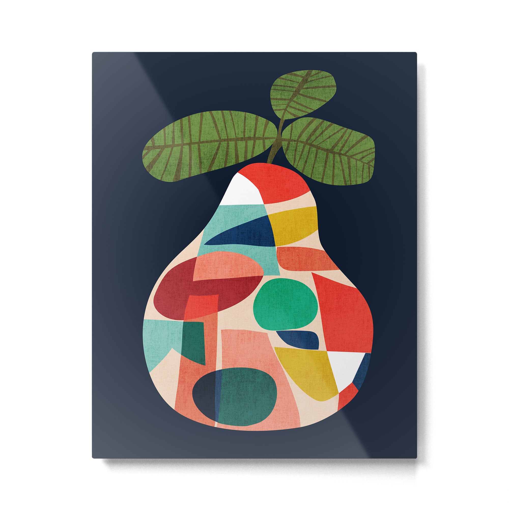 Fresh Pear Metal Print Gallery Image 4