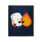 Friendly Fire Framed Canvas Print Gallery Image 6