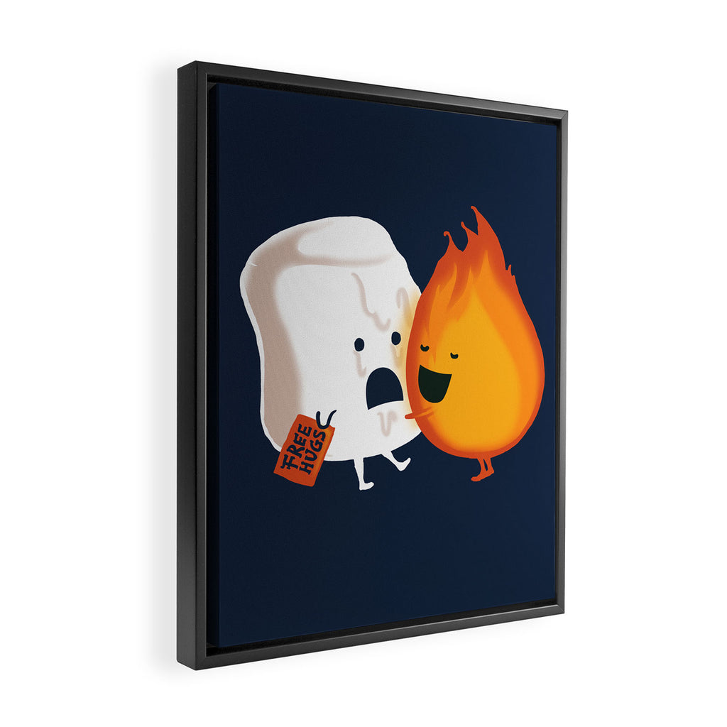Friendly Fire Framed Canvas Print Gallery Image 2