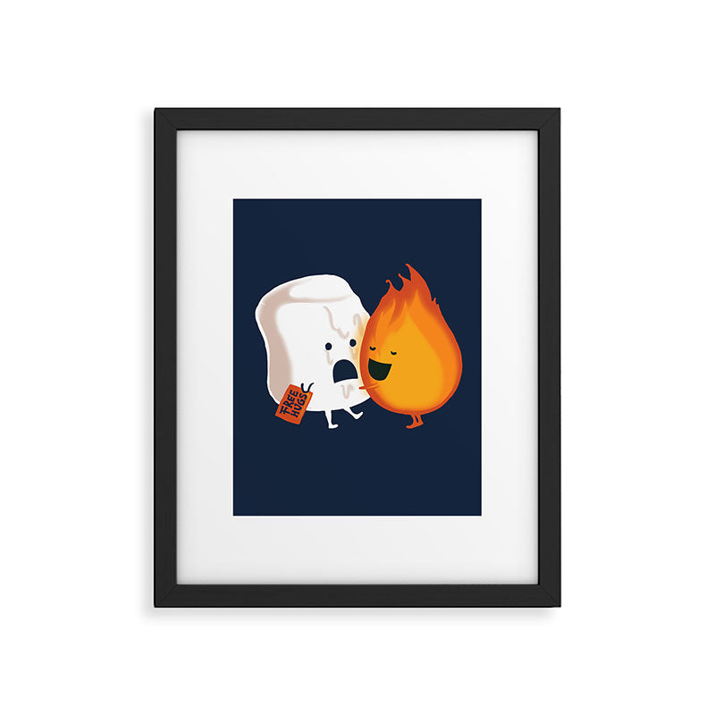 Friendly Fire Framed Art Print Gallery Image 5