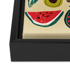 Fruit and Spice Rack Framed Canvas Print Gallery Image 3