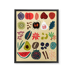 Fruit and Spice Rack Framed Canvas Print Gallery Image 8