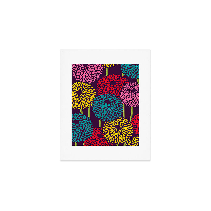 Full of Chrysanth Art Print Gallery Image 1
