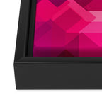 Gemstone - Ruby Framed Canvas Print Gallery Image 3