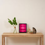 Gemstone - Ruby Framed Canvas Print Gallery Image 4