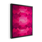Gemstone - Ruby Framed Canvas Print Gallery Image 2