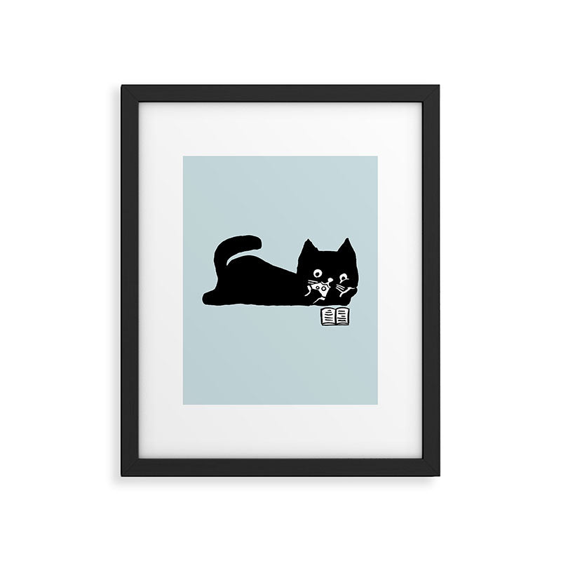 Get lost in a book Framed Art Print Gallery Image 5