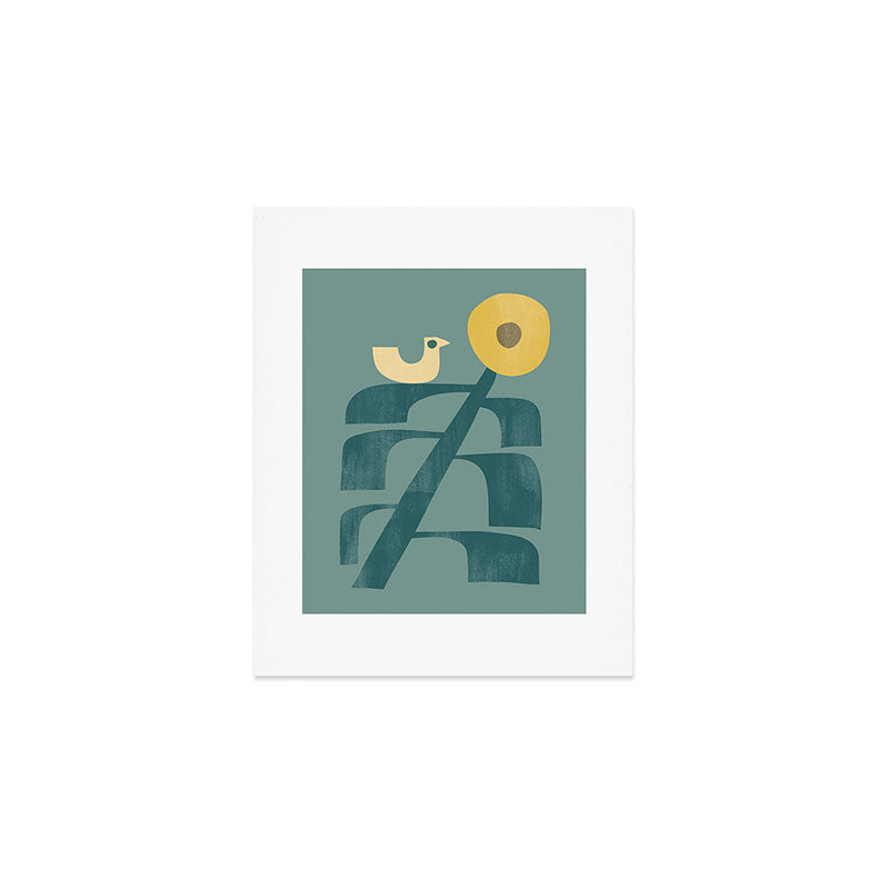 Giant sunflower Art Print Gallery Image 1