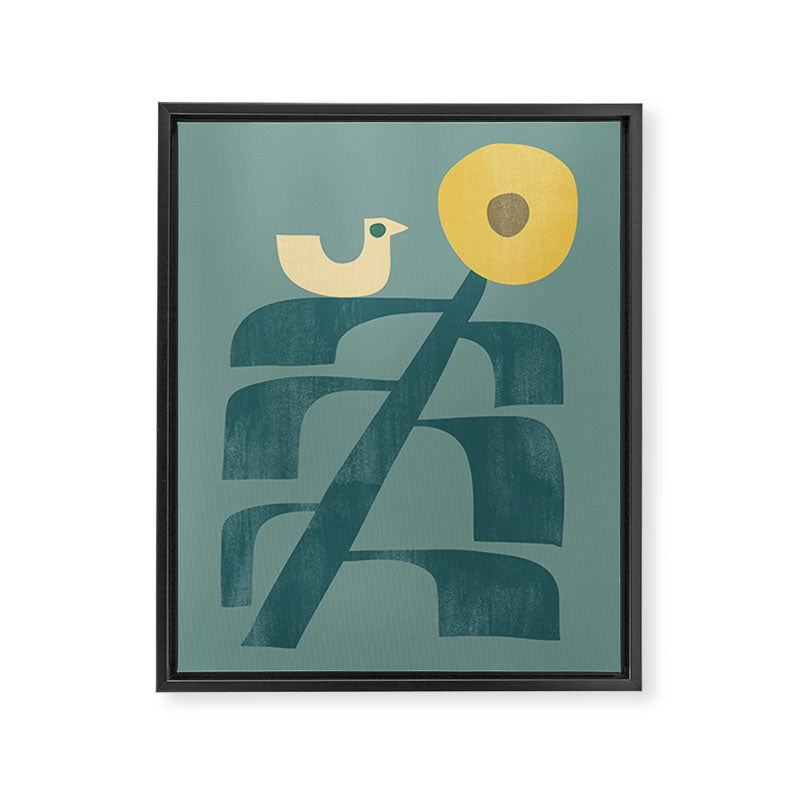 Giant sunflower Framed Canvas Print Gallery Image 6